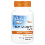 Doctor's Best, High Absorption CoQ10 with BioPerine®, 100 mg, 120 Caps in Pakistan