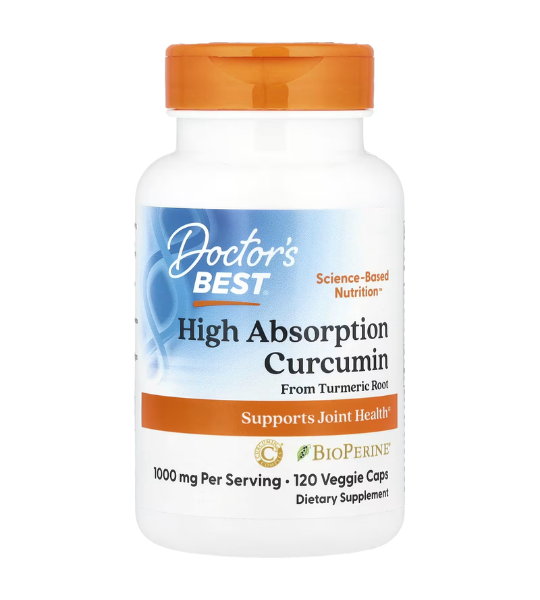 Doctor's Best, High Absorption Curcumin, 120 Veggie Caps in Pakistan