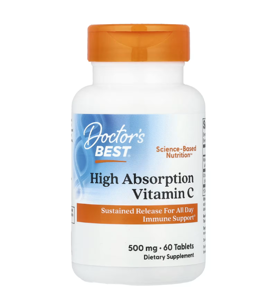 Doctor's Best, High Absorption Vitamin C, 60 Tablets in Pakistan