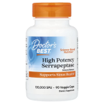 Doctor's Best, High Potency Serrapeptase, 90 Caps in Pakistan