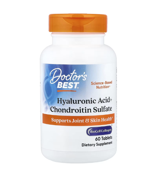 Doctor's Best, Hyaluronic Acid + Chondroitin Sulfate, 60 Tablets in Pakistan