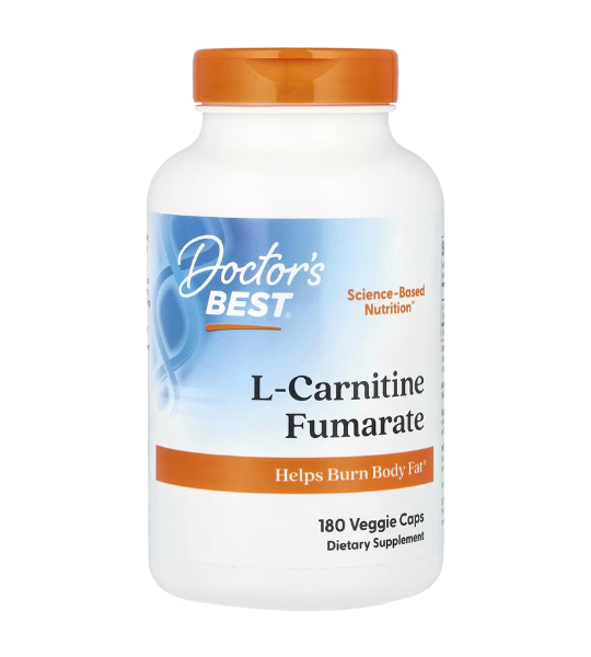 Doctor's Best, L-Carnitine Fumarate, 180 Veggie Caps in Pakistan
