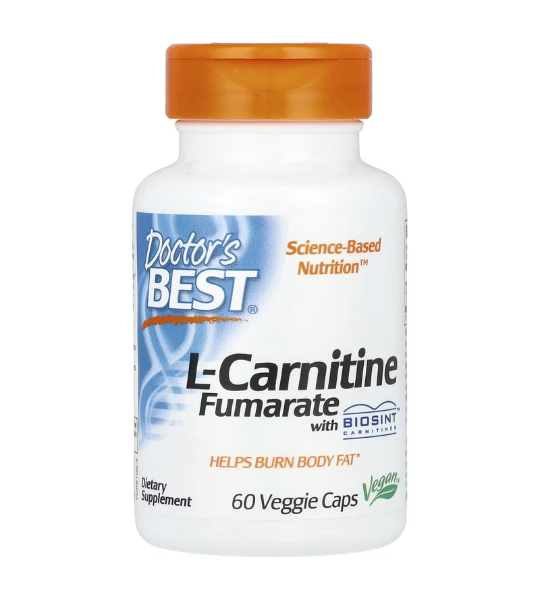 Doctor's Best, L-Carnitine Fumarate with Biosint Carnitine, 60 Caps in Pakistan