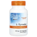 Doctor's Best, L-Tyrosine, 500 mg, 120 Veggie Caps in Pakistan