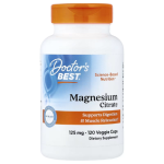 Doctor's Best, Magnesium Citrate, 125 mg, 120 Veggie Caps in Pakistan