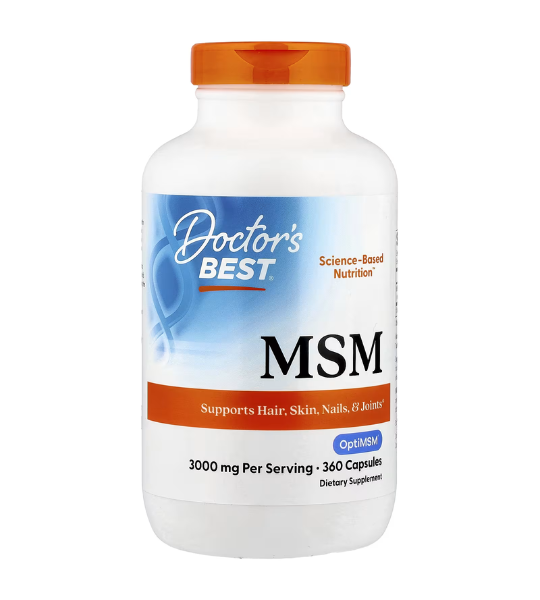 Doctor's Best, MSM with OptiMSM®, 360 Capsules in Pakistan