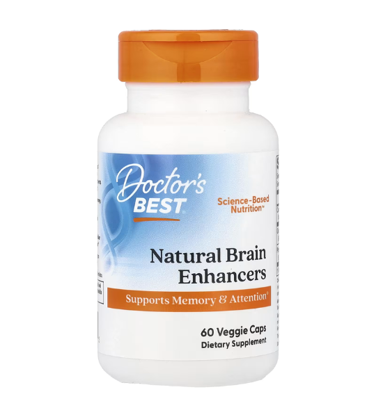 Doctor's Best, Natural Brain Enhancers, 60 Veggie Caps in Pakistan