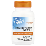 Doctor's Best, Natural Vitamin K2 MK-7, 100 mcg, 60 Veggie Caps in Pakistan