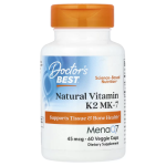Doctor's Best, Natural Vitamin K2 MK-7 , 45 mcg, 60 Veggie Caps in Pakistan