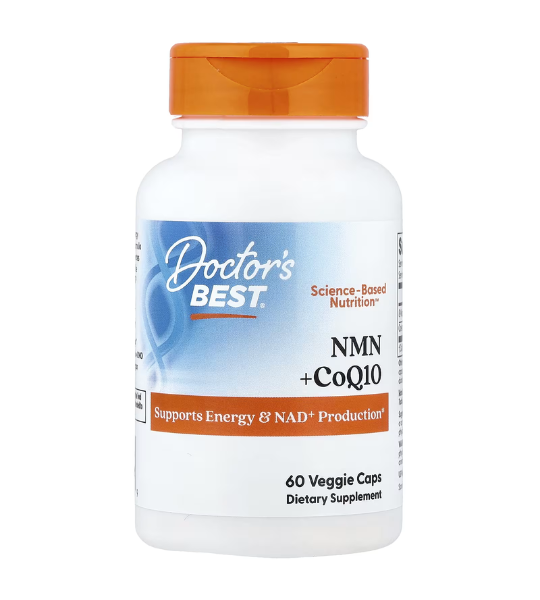 Doctor's Best, NMN + CoQ10, 60 Veggie Caps in Pakistan