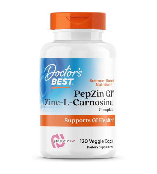 Doctor's Best PepZin GI®, Zinc-L-Carnosine Complex Capsules in Pakistan