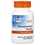 Doctor's Best, Phosphatidyl Serine, 100 mg, 120 Veggie Caps in Pakistan