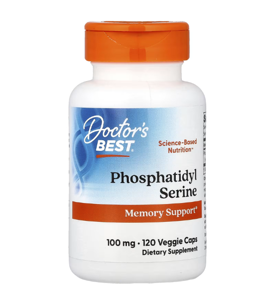 Doctor's Best, Phosphatidyl Serine, 100 mg, 120 Veggie Caps in Pakistan