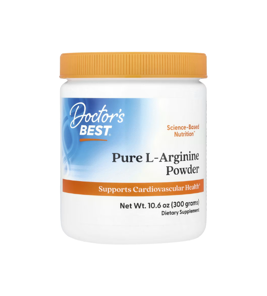 Doctor's Best, Pure L-Arginine Powder, 10.6 oz (300 g) in Pakistan