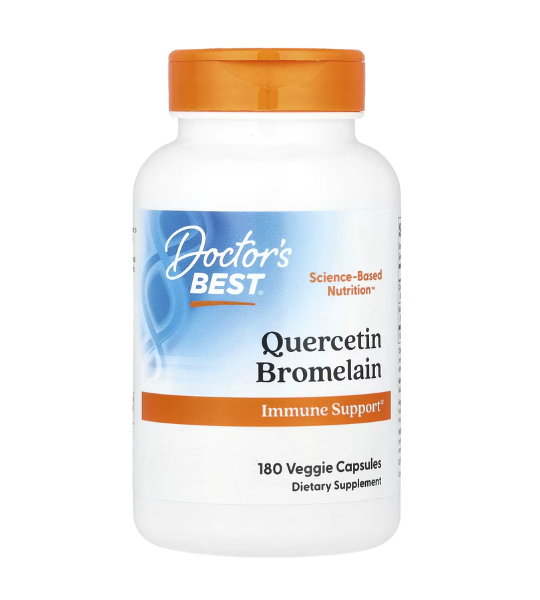 Doctor's Best, Quercetin Bromelain, 180 Veggie Capsules in Pakistan