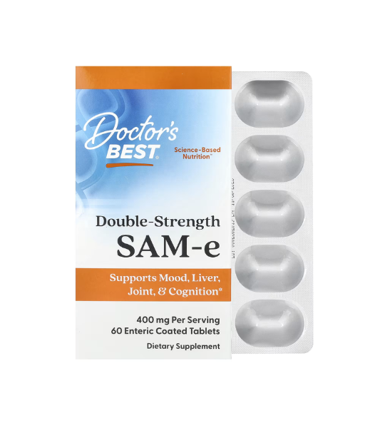 Doctor's Best, SAM-e, 400 mg, 60 Enteric Coated Tablets in Pakistan