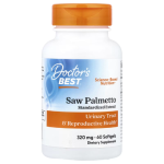 Doctor's Best, Saw Palmetto, Standardized Extract, 320 mg, 60 Softgels in Pakistan