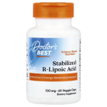 Doctor's Best, Stabilized R-Lipoic Acid, 100 mg, 60 Veggie Caps in Pakistan