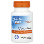 Doctor's Best, Ubiquinol, 200 mg, 30 Softgels in Pakistan