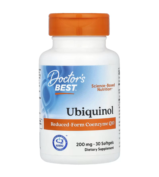 Doctor's Best, Ubiquinol, 200 mg, 30 Softgels in Pakistan