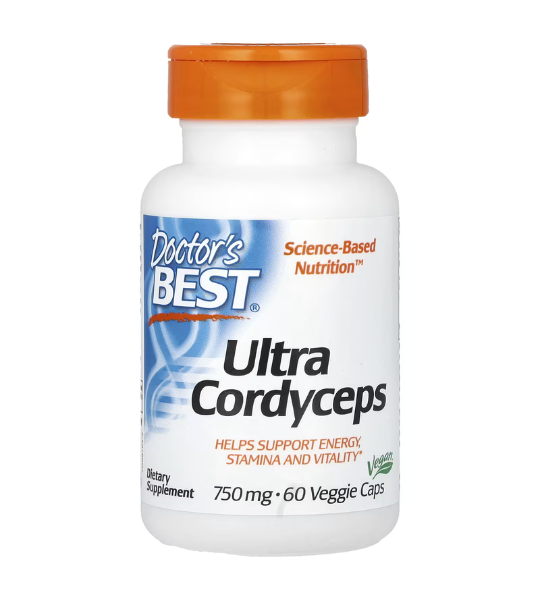 Doctor's Best, Ultra Cordyceps, 750 mg, 60 Veggie Caps in Pakistan