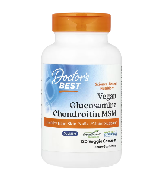 Doctor's Best, Vegan Glucosamine Chondroitin MSM, 120 Veggie Caps in Pakistan