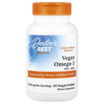 Doctor's Best, Vegan Omega-3, EPA+DHA, 60 Veggie Softgels in Pakistan