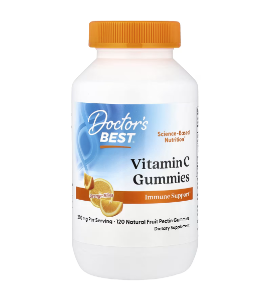 Doctor's Best, Vitamin C Gummies, Orange Bliss, 120 Gummies in Pakistan