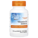 Doctor's Best, Vitamin D3, 125 mcg (5,000 IU), 180 Softgels in Pakistan