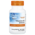 Doctor's Best, Vitamin D3, 25 mcg (1,000 IU), 180 Softgels in Pakistan