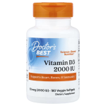 Doctor's Best, Vitamin D3, 50 mcg (2,000 IU), 180 Veggie Softgels in Pakistan