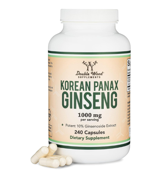 Double Wood Korean Panax Ginseng 1,00mg Capsules in Pakistan