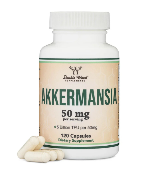 Double Wood Supplements, Akkermansia, 50 mg, 120 Capsules in Pakistan