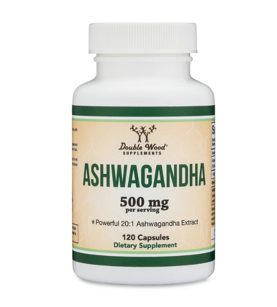Double Wood Supplements, Ashwagandha, 500 mg, 120 Capsules in Pakistan