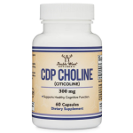 Double Wood Supplements, CDP Choline (Citicoline), 300 mg 60 Capsules in Pakistan