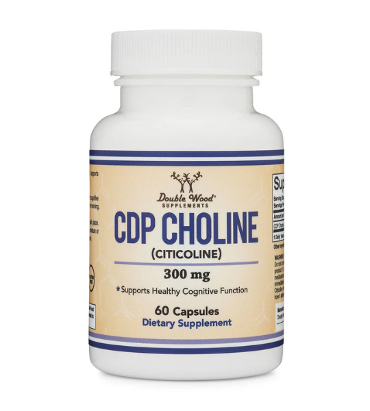 Double Wood Supplements, CDP Choline (Citicoline), 300 mg 60 Capsules in Pakistan