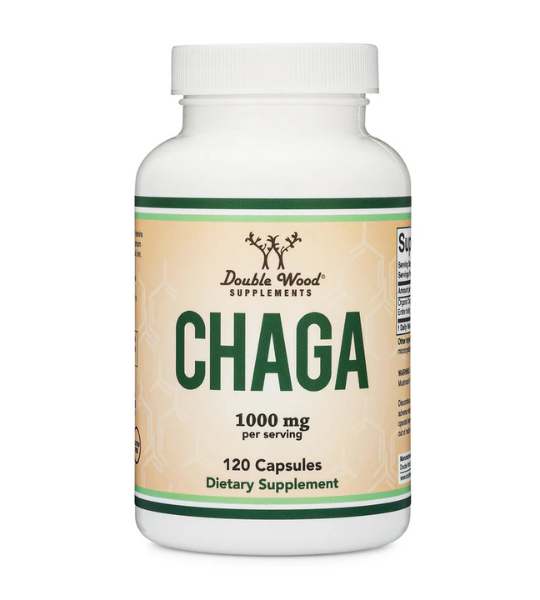 Double Wood Supplements, Chaga Mushroom, 1000 mg, 120 Capsules in Pakistan