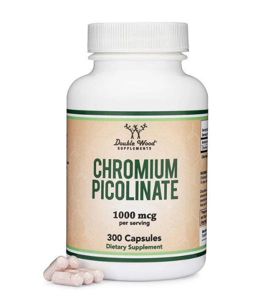 Double Wood Supplements, Chromium Picolinate, 1000 mcg, 300 Capsules in Pakistan