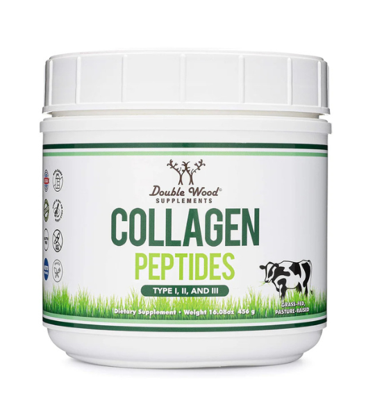 Double Wood Supplements, Collagen Peptides Powder, 456g in Pakistan