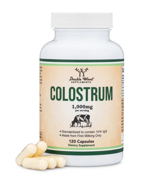 Double Wood Supplements, Colostrum, 1000 mg, 120 Capsules in Pakistan