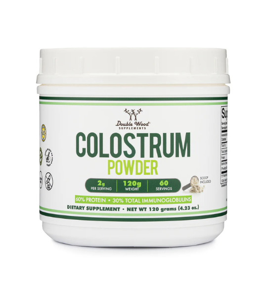 Double Wood Supplements, Colostrum Powder 120 Grams in Pakistan