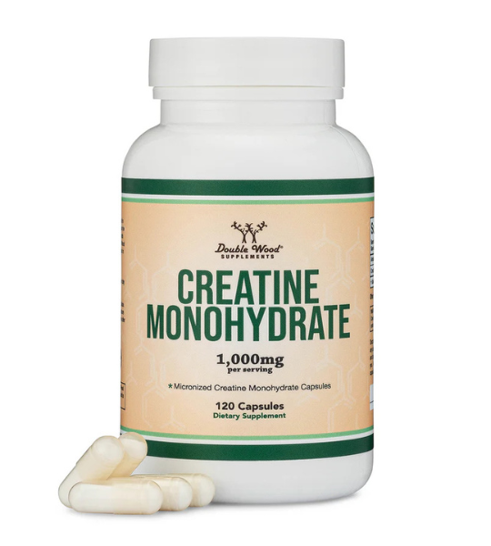 Double Wood Supplements, Creatine Monohydrate, 1,000 mg, 120 Capsules in Pakistan