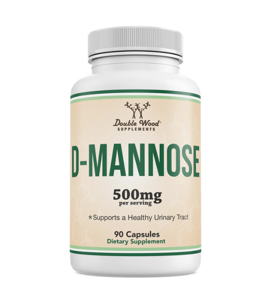 Double Wood Supplements, D-Mannose, 500 mg, 90 Capsules in Pakistan