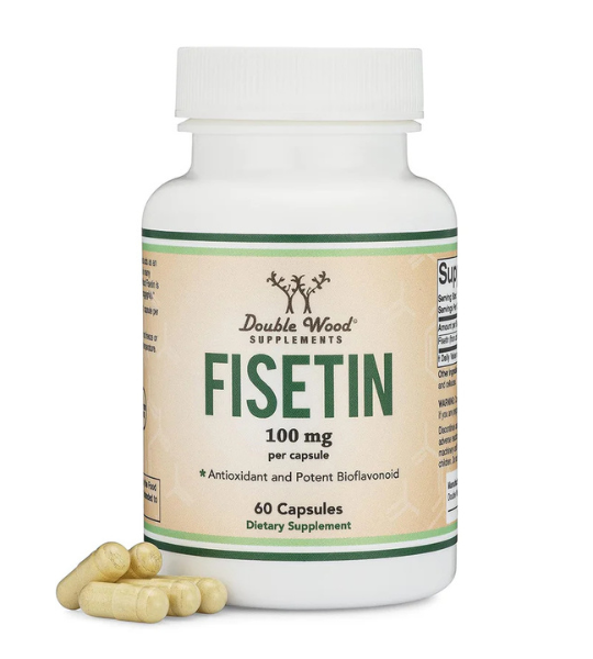 Double Wood Supplements, Fisetin, 100 mg, 60 Capsules in Pakistan