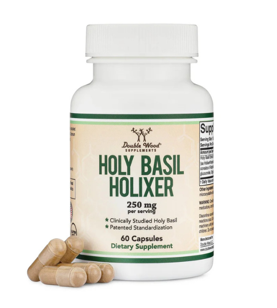 Double Wood Supplements, Holixer Holy Basil Extract, 250 mg, 60 Capsules in Pakistan