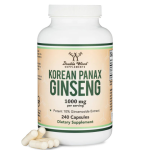 Double Wood Supplements, Korean Panax Ginseng, 1000 mg, 240 Capsules in Pakistan