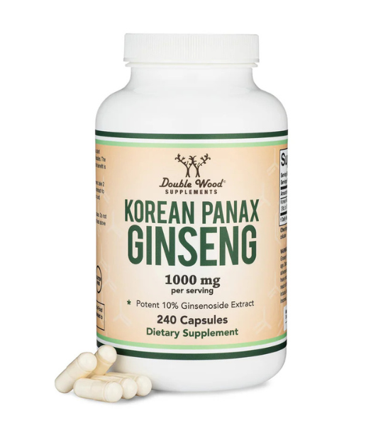 Double Wood Supplements, Korean Panax Ginseng, 1000 mg, 240 Capsules in Pakistan