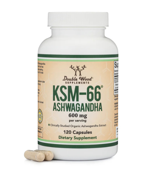Double Wood Supplements, KSM-66 Ashwagandha, 600 mg, 120 Capsules in Pakistan