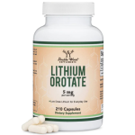Double Wood Supplements, Lithium Orotate, 5 mg, 210 Capsules in Pakistan