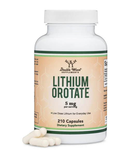 Double Wood Supplements, Lithium Orotate, 5 mg, 210 Capsules in Pakistan